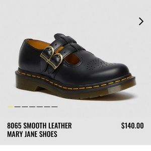 Dr. Martens 8065 Smooth Leather Mary Jane Shoes